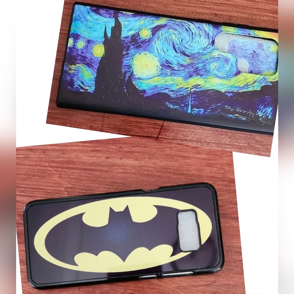 "Starry Night" & "Batman" Phone Cases For Samsung Galaxy S22 Ultra-Both Included